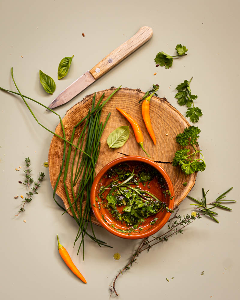 Herb food photography - S'usi Gastro Studio - Food Photographer in Amsterdam