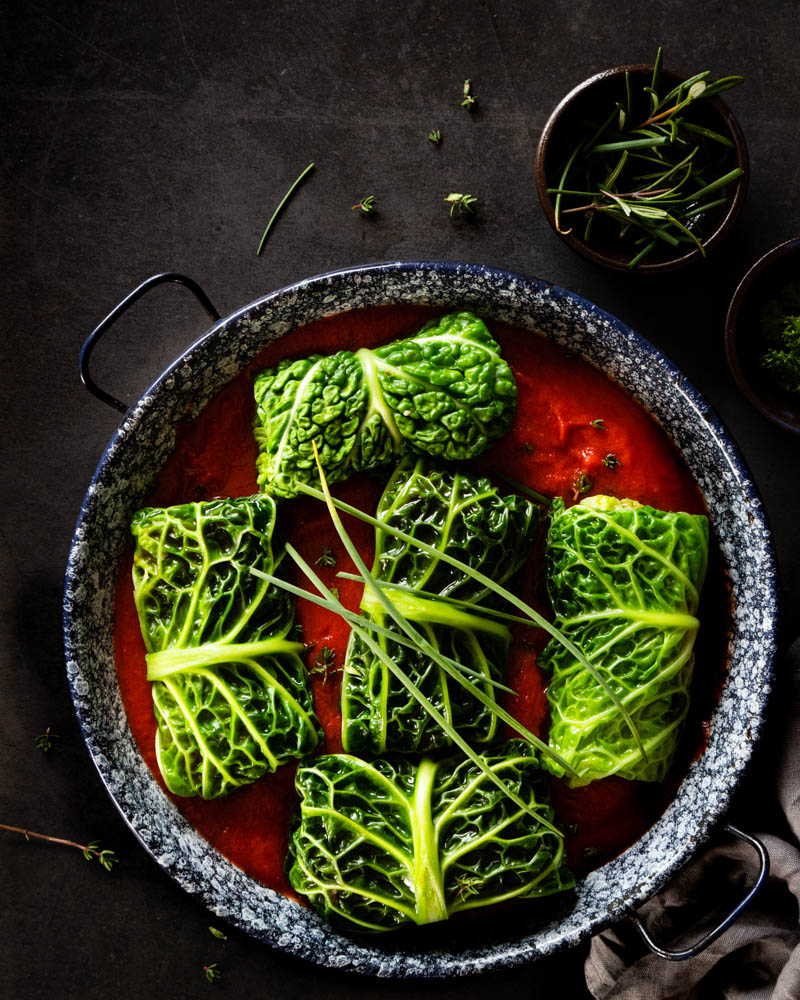 Stuffed cabbage / Susi Gastro Studio / Amsterdam Food Photographer