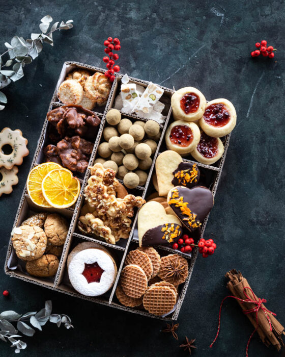 christmas cookie box, Susi Gastro Studio, food photography