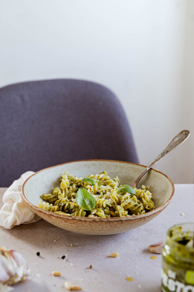 Pesto Pasta / Susi Gastro Studio / Amsterdam Food Photographer