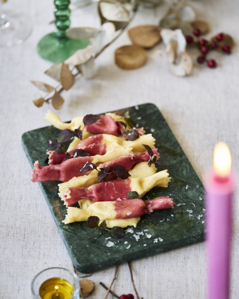 Christmas pasta / S'usi Gastro Studio / Amsterdam food stylist