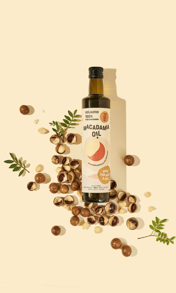 Macadamia oil / S'usi Gastro Studio / Amsterdam food stylist